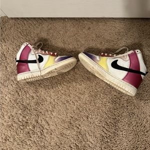 Nike Dunk High Rainbow Gradient Size 6.5Y